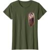 image:imageStar Wars Ahsoka Tano Jedi Thoughtful Profile Disney TShirtOlive Green