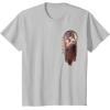 image:imageStar Wars Ahsoka Tano Jedi Thoughtful Profile Disney TShirtSilver Grey