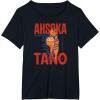 image:imageStar Wars Ahsoka Tano Jedi Warrior Aurebesh Disney TShirtBlack