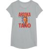 image:imageStar Wars Ahsoka Tano Jedi Warrior Aurebesh Disney TShirtHeather Grey
