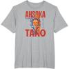 image:imageStar Wars Ahsoka Tano Jedi Warrior Aurebesh Disney TShirtHeather Grey