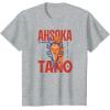 image:imageStar Wars Ahsoka Tano Jedi Warrior Aurebesh Disney TShirtHeather Grey
