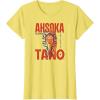 image:imageStar Wars Ahsoka Tano Jedi Warrior Aurebesh Disney TShirtLemon Yellow