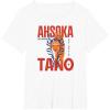image:imageStar Wars Ahsoka Tano Jedi Warrior Aurebesh Disney TShirtWhite