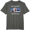 image:imageStar Wars Ahsoka Tano May The Force Be With You Panel TShirtAsphalt Grey