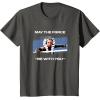 image:imageStar Wars Ahsoka Tano May The Force Be With You Panel TShirtAsphalt Grey