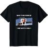 image:imageStar Wars Ahsoka Tano May The Force Be With You Panel TShirtBlack