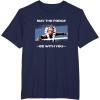 image:imageStar Wars Ahsoka Tano May The Force Be With You Panel TShirtNavy Blue