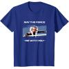image:imageStar Wars Ahsoka Tano May The Force Be With You Panel TShirtRoyal Blue
