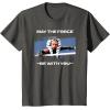 image:imageStar Wars Ahsoka Tano May the Force Be With You Disney TShirtAsphalt Grey