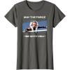 image:imageStar Wars Ahsoka Tano May the Force Be With You Disney TShirtAsphalt Grey