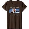 image:imageStar Wars Ahsoka Tano May the Force Be With You Disney TShirtBrown