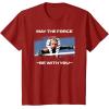 image:imageStar Wars Ahsoka Tano May the Force Be With You Disney TShirtCranberry Red