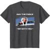 image:imageStar Wars Ahsoka Tano May the Force Be With You Disney TShirtDark Heather Grey