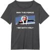 image:imageStar Wars Ahsoka Tano May the Force Be With You Disney TShirtDark Heather Grey