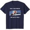 image:imageStar Wars Ahsoka Tano May the Force Be With You Disney TShirtNavy Blue