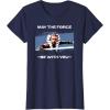 image:imageStar Wars Ahsoka Tano May the Force Be With You Disney TShirtNavy Blue