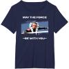 image:imageStar Wars Ahsoka Tano May the Force Be With You Disney TShirtNavy Blue