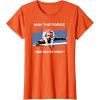 image:imageStar Wars Ahsoka Tano May the Force Be With You Disney TShirtOrange