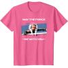 image:imageStar Wars Ahsoka Tano May the Force Be With You Disney TShirtPink Heather