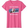 image:imageStar Wars Ahsoka Tano May the Force Be With You Disney TShirtPink Heather