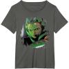 image:imageStar Wars Ahsoka Tano Tales of the Jedi Lightsaber Glow TShirtAsphalt Grey