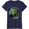 image:imageStar Wars Ahsoka Tano Tales of the Jedi Lightsaber Glow TShirtNavy Blue