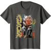 image:imageStar Wars Ahsoka Tano The Clone Wars Gone with a Trace TShirtAsphalt Grey