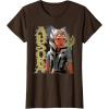 image:imageStar Wars Ahsoka Tano The Clone Wars Gone with a Trace TShirtBrown