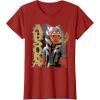 image:imageStar Wars Ahsoka Tano The Clone Wars Gone with a Trace TShirtCranberry Red