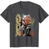 image:imageStar Wars Ahsoka Tano The Clone Wars Gone with a Trace TShirtDark Heather Grey
