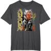 image:imageStar Wars Ahsoka Tano The Clone Wars Gone with a Trace TShirtDark Heather Grey