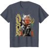 image:imageStar Wars Ahsoka Tano The Clone Wars Gone with a Trace TShirtHeather Blue