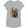image:imageStar Wars Ahsoka Tano The Clone Wars Gone with a Trace TShirtHeather Grey