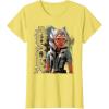 image:imageStar Wars Ahsoka Tano The Clone Wars Gone with a Trace TShirtLemon Yellow