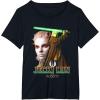 image:imageStar Wars The Acolyte Iconic Jecki Lon Retro Big Chest Logo TShirtBlack