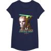 image:imageStar Wars The Acolyte Iconic Jecki Lon Retro Big Chest Logo TShirtNavy Blue