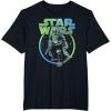 image:imageStar Wars The Book Of Boba Fett Combat Pose Galaxy Poster TShirtBlack