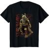 image:imageStar Wars The Book Of Boba Fett Combat Pose Grid Poster TShirtBlack