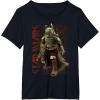 image:imageStar Wars The Book Of Boba Fett Combat Pose Grid Poster TShirtBlack