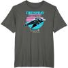 image:imageStar Wars The Book Of Boba Fett Firespray Cargo Ship Logo TShirtAsphalt Grey