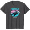 image:imageStar Wars The Book Of Boba Fett Firespray Cargo Ship Logo TShirtDark Heather Grey