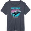 image:imageStar Wars The Book Of Boba Fett Firespray Cargo Ship Logo TShirtHeather Blue