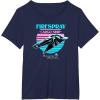 image:imageStar Wars The Book Of Boba Fett Firespray Cargo Ship Logo TShirtNavy Blue