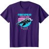image:imageStar Wars The Book Of Boba Fett Firespray Cargo Ship Logo TShirtPurple