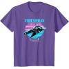 image:imageStar Wars The Book Of Boba Fett Firespray Cargo Ship Logo TShirtPurple Heather