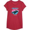 image:imageStar Wars The Book Of Boba Fett Firespray Cargo Ship Logo TShirtRed Heather