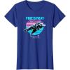 image:imageStar Wars The Book Of Boba Fett Firespray Cargo Ship Logo TShirtRoyal Blue