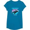 image:imageStar Wars The Book Of Boba Fett Firespray Cargo Ship Logo TShirtSapphire Blue