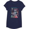 image:imageStar Wars The Book Of Boba Fett Group Shot Geometric Poster TShirtNavy Blue